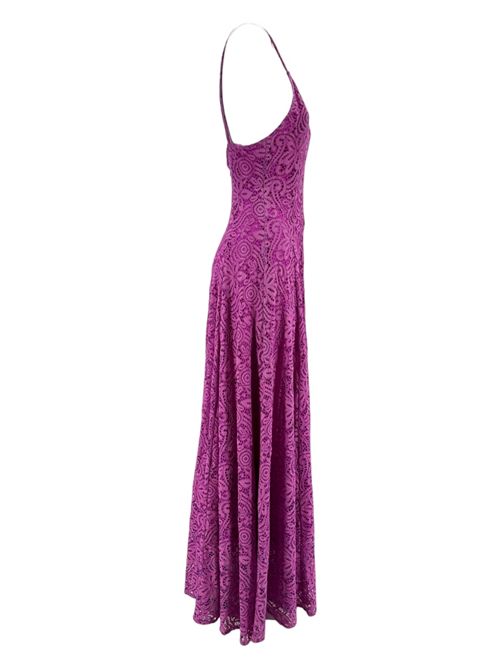 Women's slip dress in cyclamen lace Milva Mi | 5190302